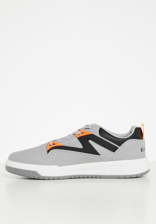 KANGOL - Kangol sneaker  - grey & orange