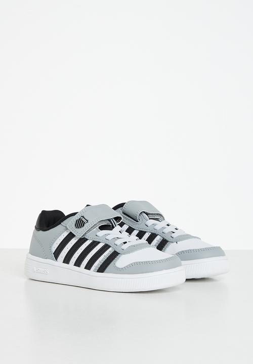 K-Swiss - Court palisades strap - highrise / white / black