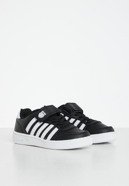 K-Swiss - Court palisades strap - black / white
