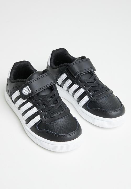 K-Swiss - Court palisades strap - black / white