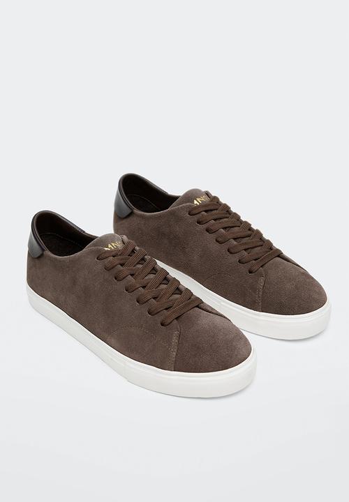 MANGO - Sport shoes less2 - brown