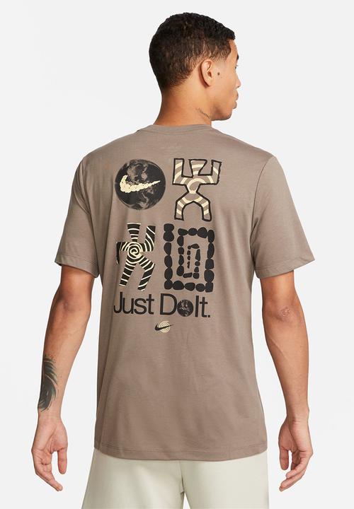 Nike - M Nike df tee db wc 3 - olive grey