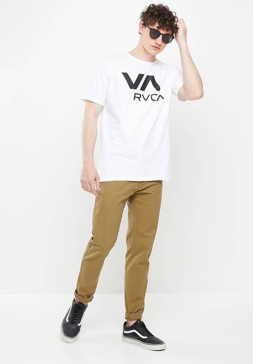 RVCA - Va rvca short sleeve - white