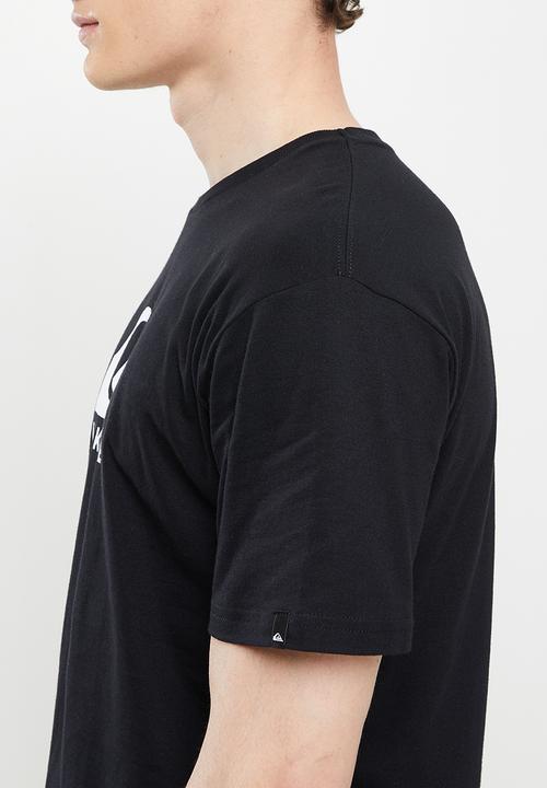 Quiksilver - Corp logo short sleeve - black