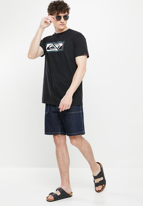 Quiksilver - Psyched vision short sleeve - black