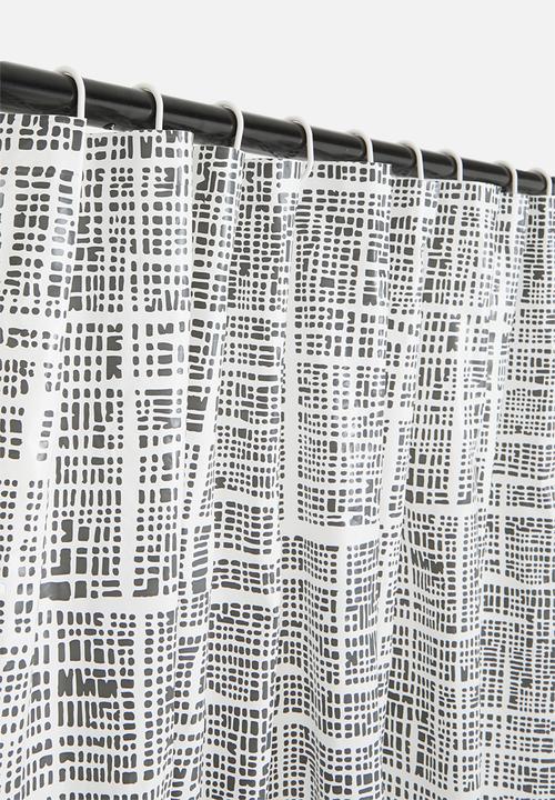 Bathroom Solutions - Shower curtain - block