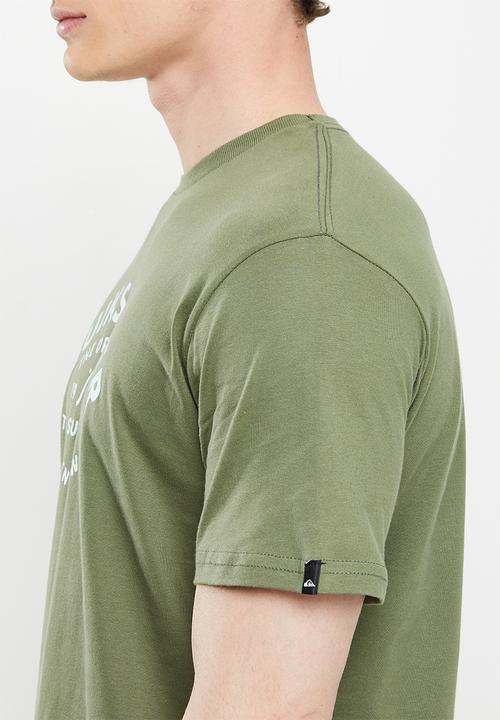 Quiksilver - Script talk front short sleeve - grape leaf