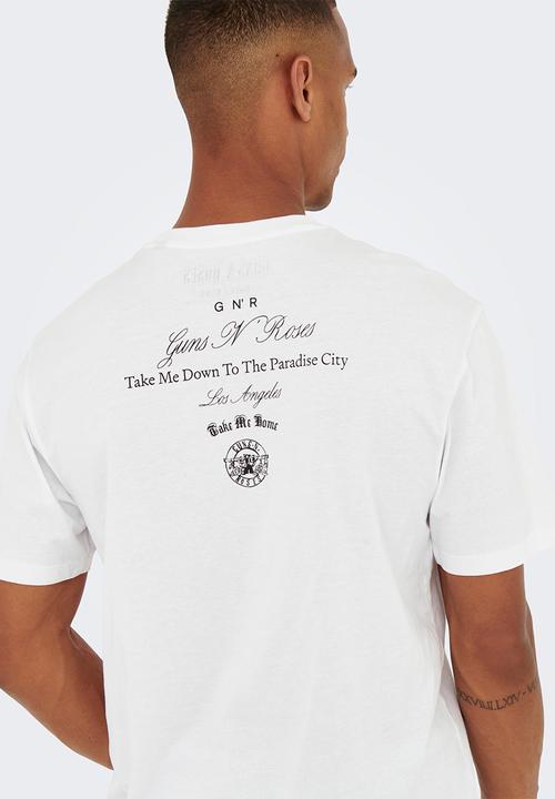 Only & Sons - Onsfred rlx gnr short sleeve 3075 tee - white