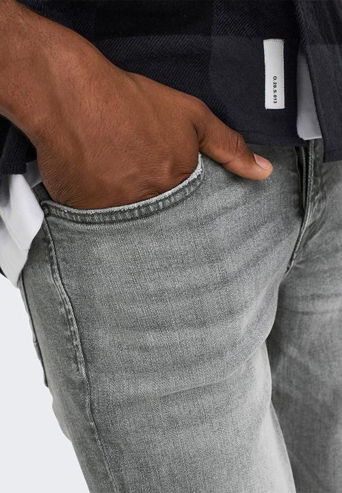 Only & Sons - Onsloom slim 3227 jeans - grey 