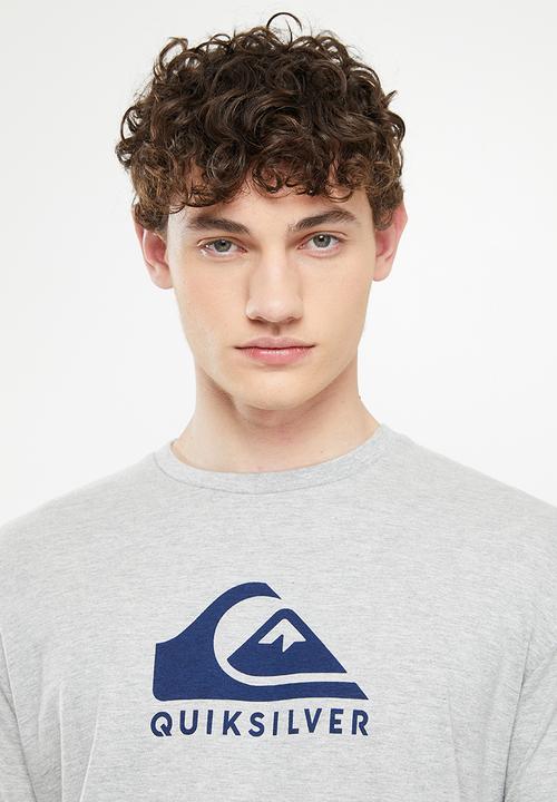Quiksilver - Corp logo short sleeve - athletic heather
