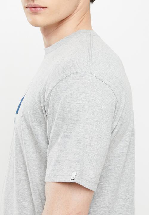 Quiksilver - Corp logo short sleeve - athletic heather