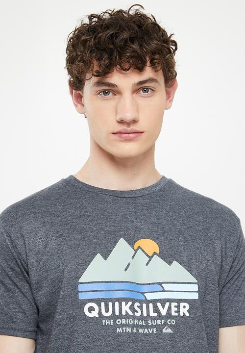 Quiksilver - Scenic recovery short sleeve - charcoal heather