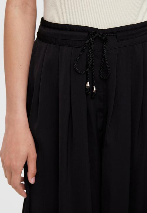 Vero Moda - Ariane new high waist loose boho pant - black