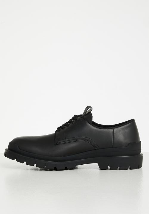G-STAR - Blake leather - black