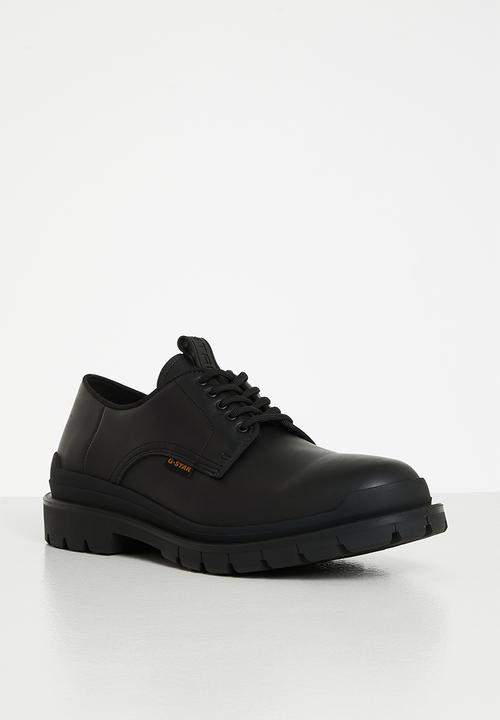 G-STAR - Blake leather - black
