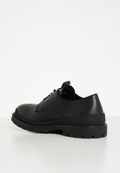 G-STAR - Blake leather - black