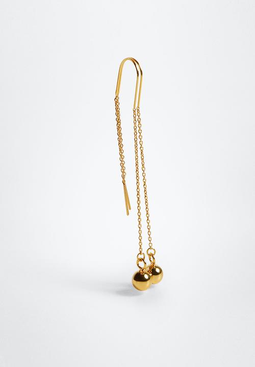 MANGO - Pendant earrings - gold