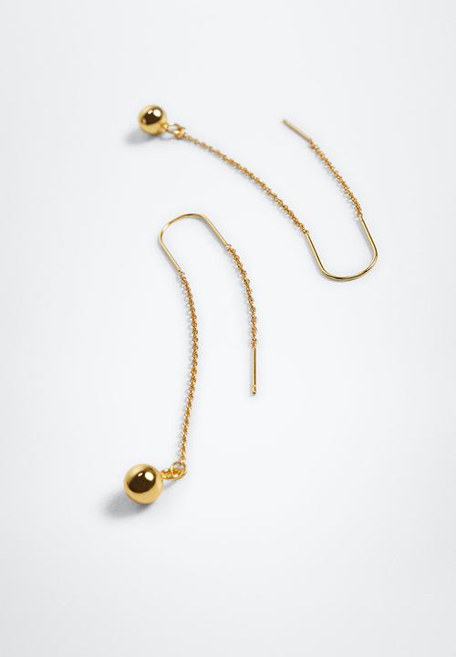 MANGO - Pendant earrings - gold