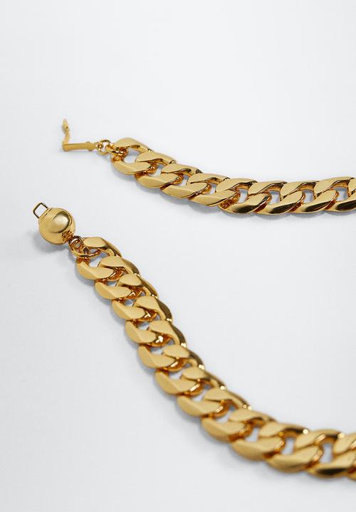 MANGO - Chain necklace - gold