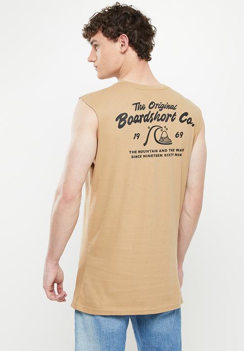 Quiksilver - Unbothered muscle - tan