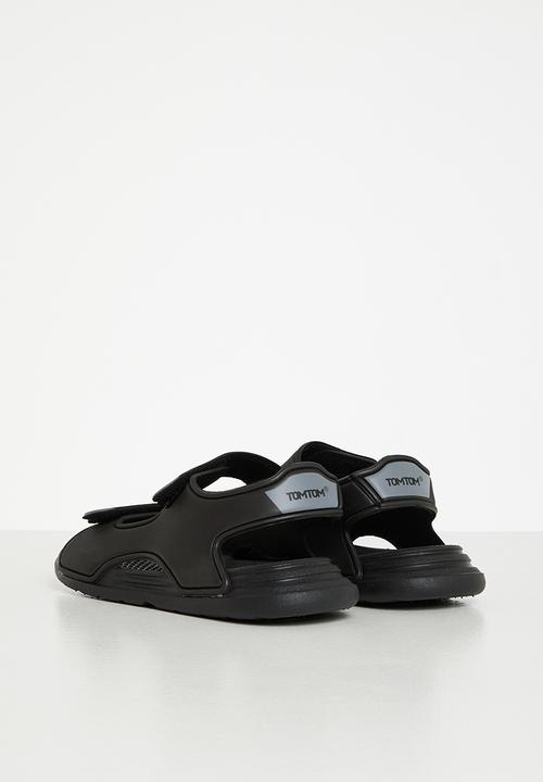 Tom Tom - Boys sandals - black & grey