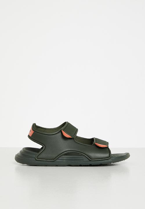 Tom Tom - Boys sandals - olive & orange