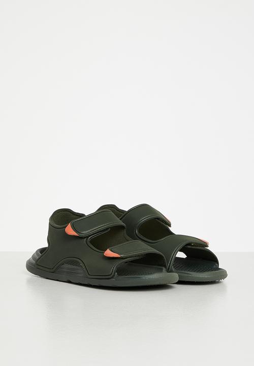 Tom Tom - Boys sandals - olive & orange