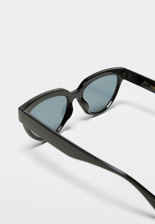 MANGO - Acetate frame sunglasses - black