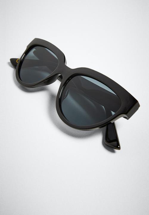 MANGO - Acetate frame sunglasses - black