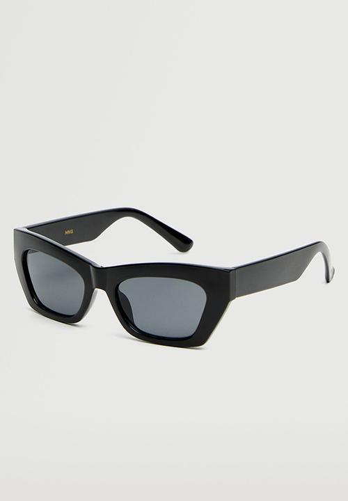 MANGO - Acetate frame sunglasses - black