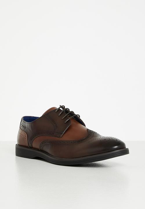 Gino Paoli - Andrew formal shoes - brown & tan