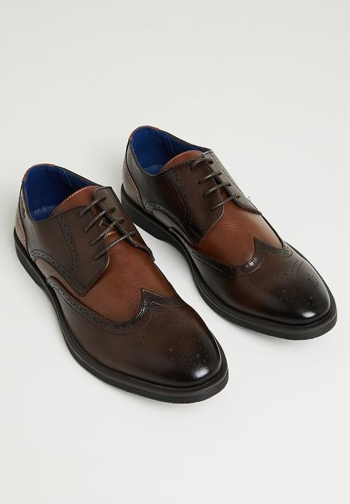 Gino Paoli - Andrew formal shoes - brown & tan