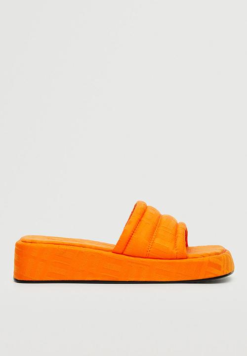 MANGO - Paddi1 flatform slide - orange