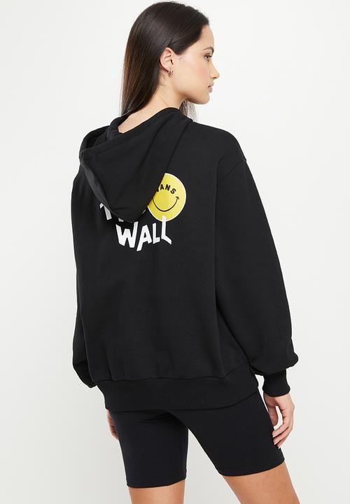 Vans - Mar mar long sleeve os hoodie - black