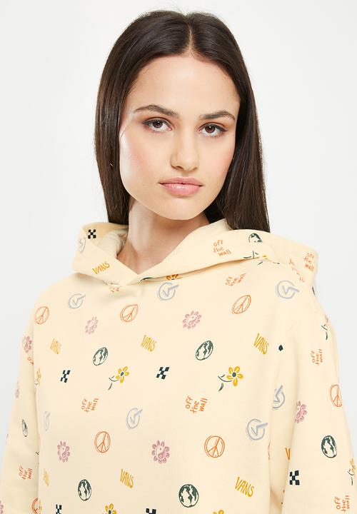 Vans - In our hands long sleeve hoodie - stone