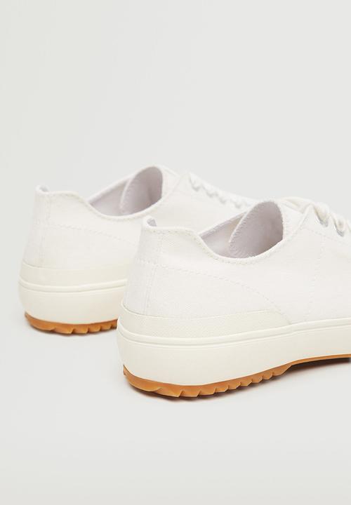 MANGO - Molly sneaker - white
