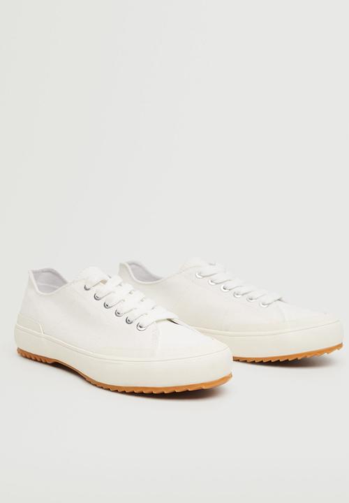 MANGO - Molly sneaker - white