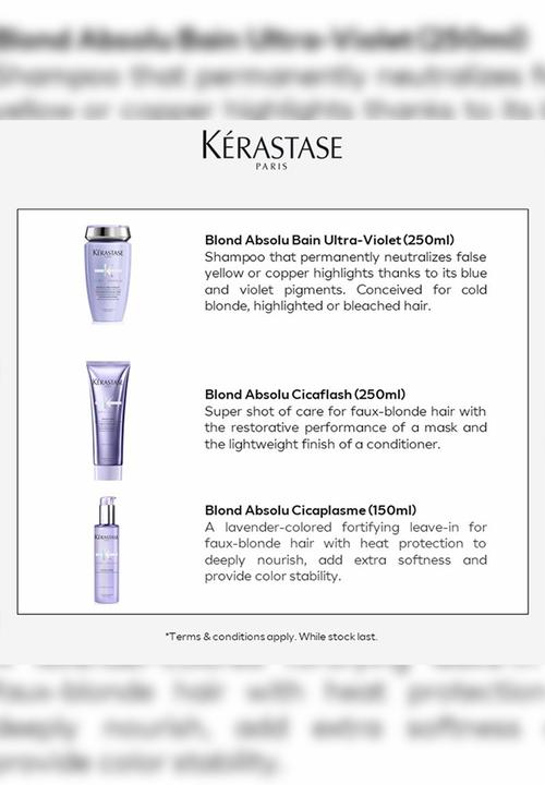 Kerastase  - Luminous Blond Ritual + Free Gift