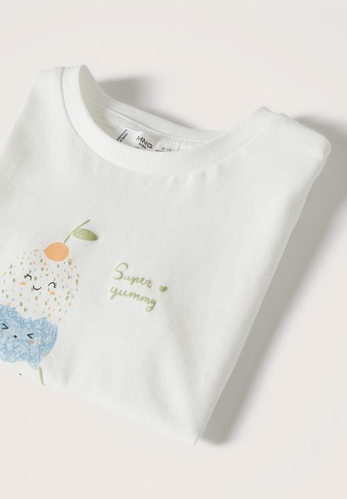MANGO - T-shirt yummy - white