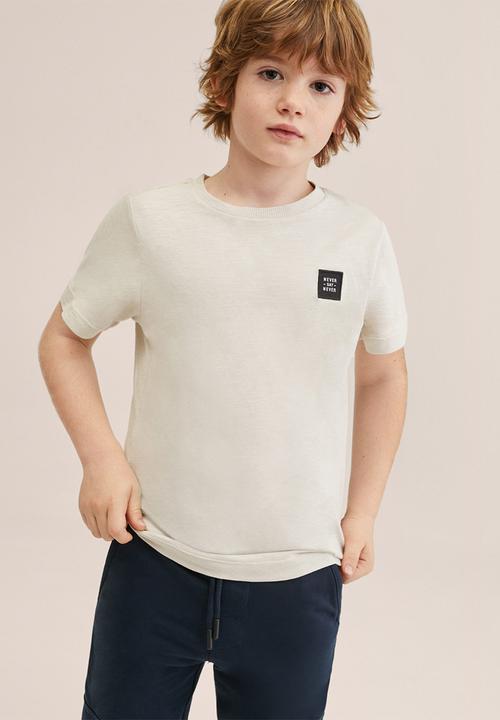 MANGO - T-shirt adam - white