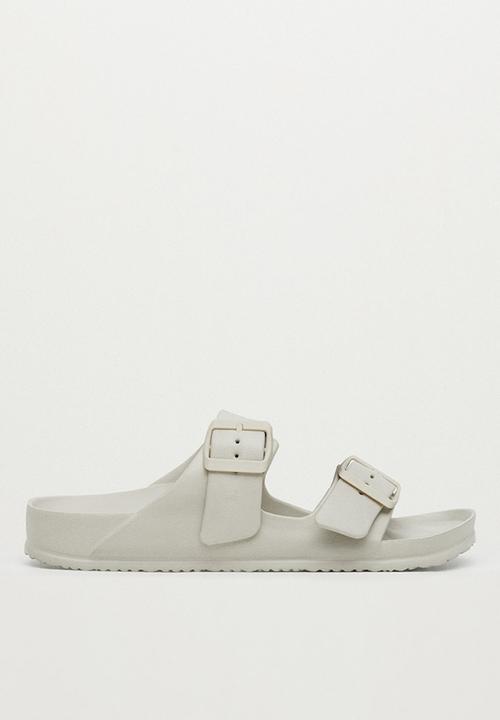 MANGO - Sandals biorub - sand