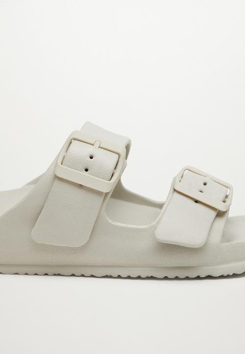 MANGO - Sandals biorub - sand