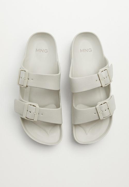 MANGO - Sandals biorub - sand