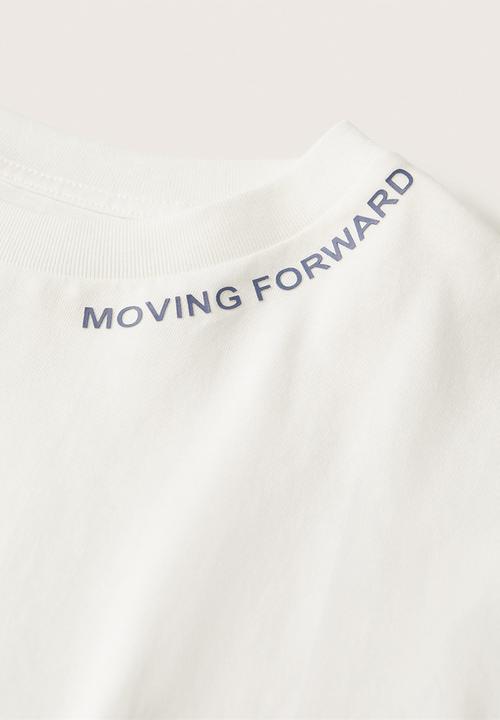 MANGO - T-shirt moving - white
