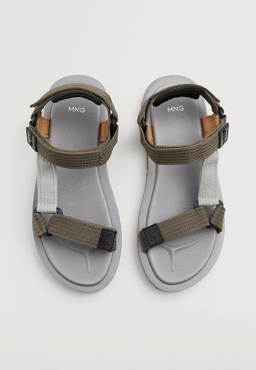 MANGO - Sandals santrec - gray