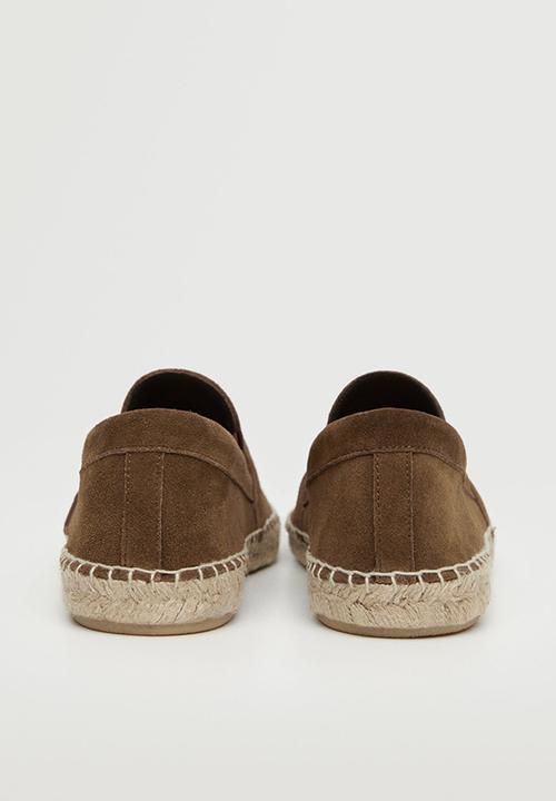 MANGO - Sandal yute - medium brown