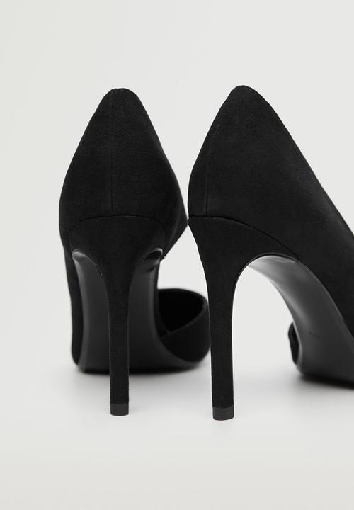 MANGO - Audrey5 asymmetric stiletto heel - black