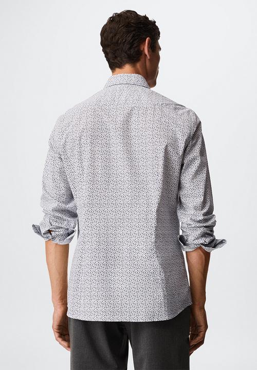 MANGO - Shirtaster - white