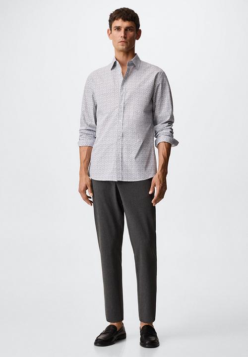 MANGO - Shirtaster - white