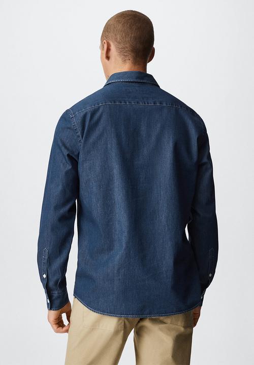 MANGO - Shirtsion - blue